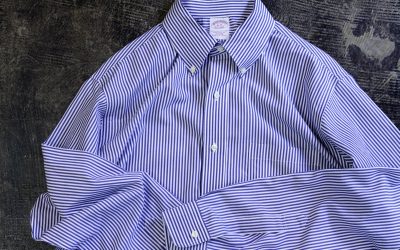Brooks Brothers L/S Polo Collar Stripe Shirt