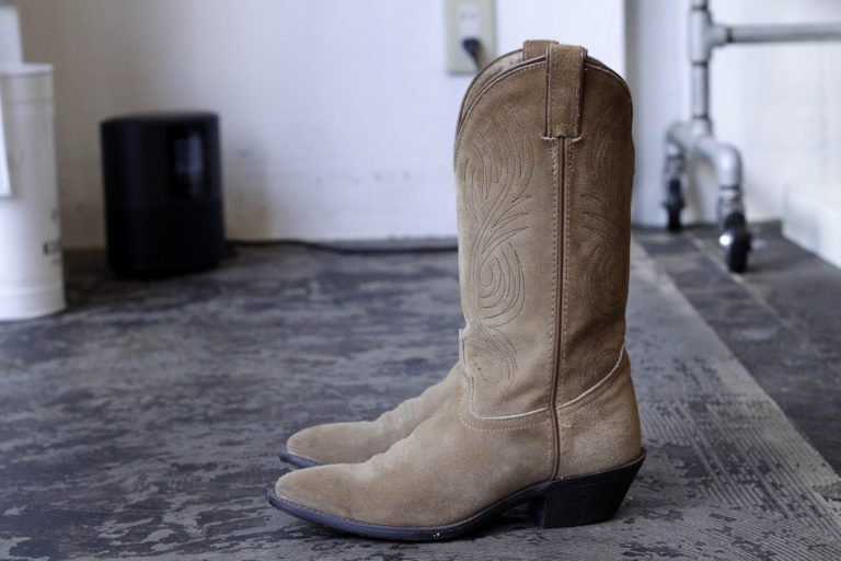 Laredo Vintage Suede Western Boots “Made in U.S.A.”