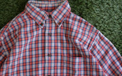 OLD J.CREW 90’s Heavy Nell Check Shirt