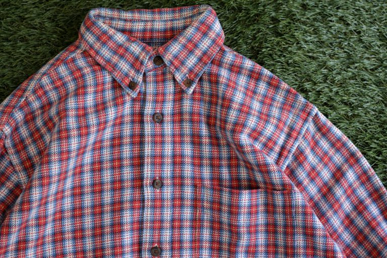 OLD J.CREW 90’s Heavy Nell Check Shirt