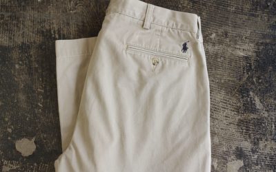 POLO by Ralph Lauren 90’s Two Tuck Chino “ETHAN PANT”