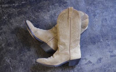 Laredo Vintage Suede Western Boots “Made in U.S.A.”