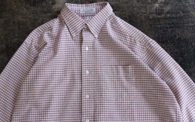 L.L.Bean Single Needle B.D. Check Shirt