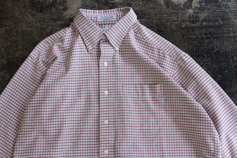 L.L. Bean Single Needle B.D. Check Shirt