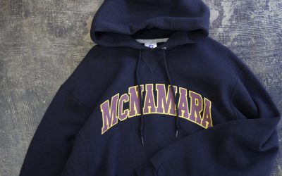 Russell Athletic Sweat Hoodie Front-V “McNAMARA”