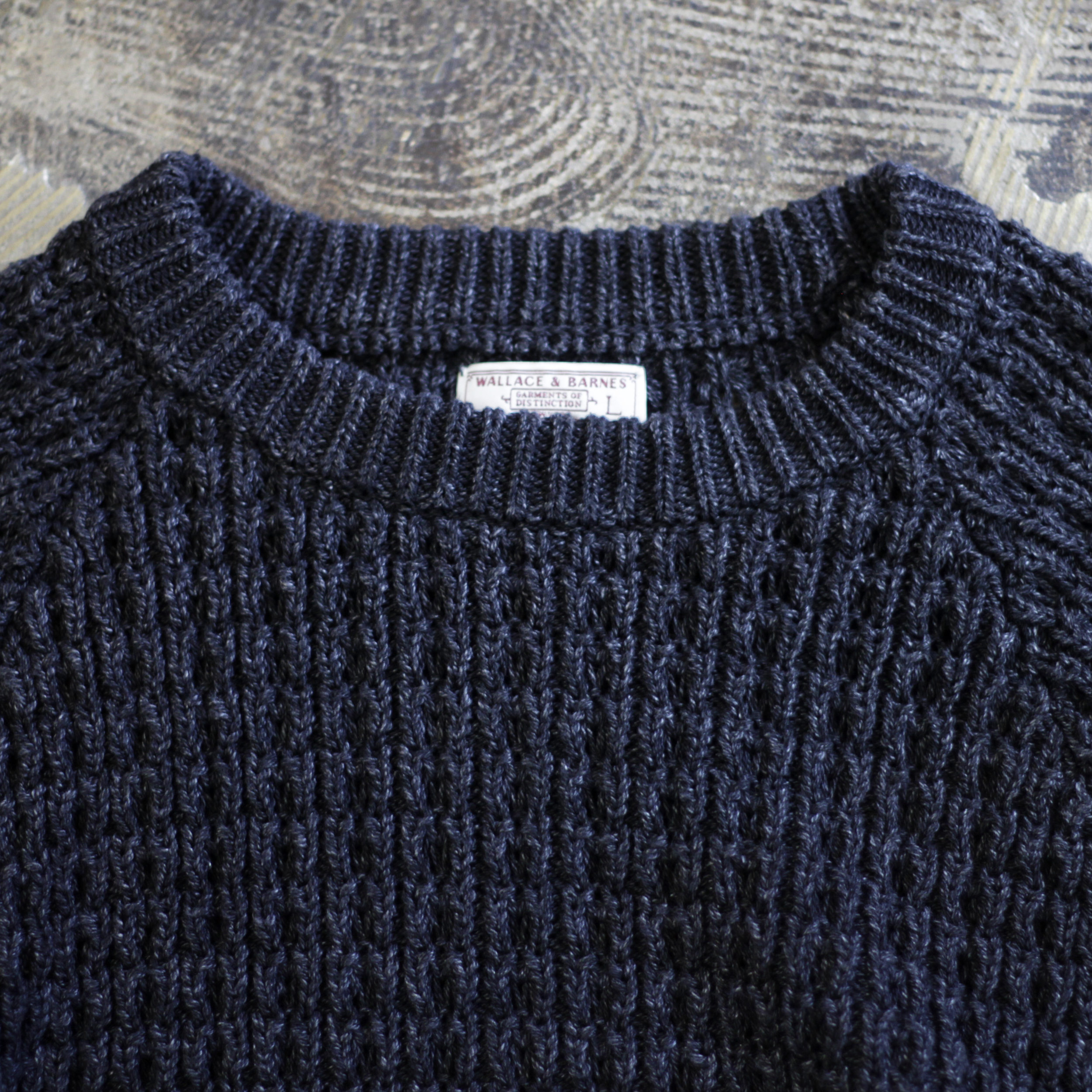 WALLACE & BARNES Crochet Cotton Knit | NICE des Clothing - blog -