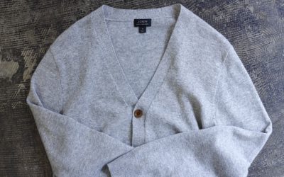 J.CREW Cashmere V-Neck Cardigan