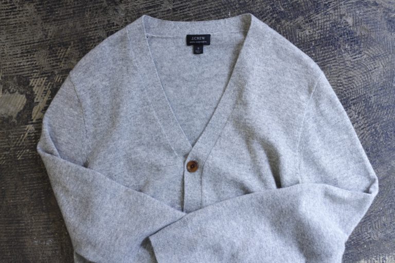 J.CREW Cashmere V-Neck Cardigan