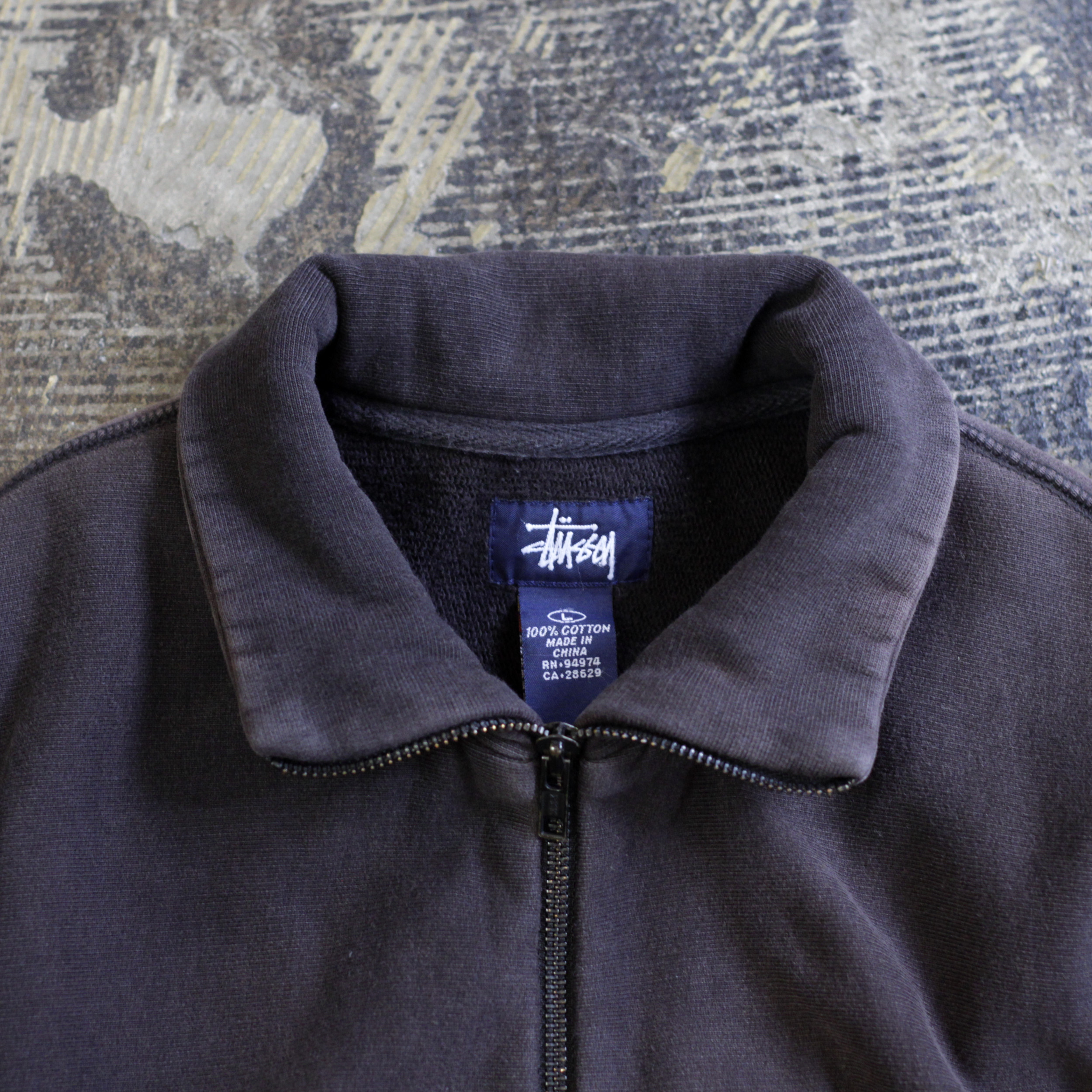 OLD STUSSY 90's Zip UP Sweat Cardigan | NICE des Clothing - blog -