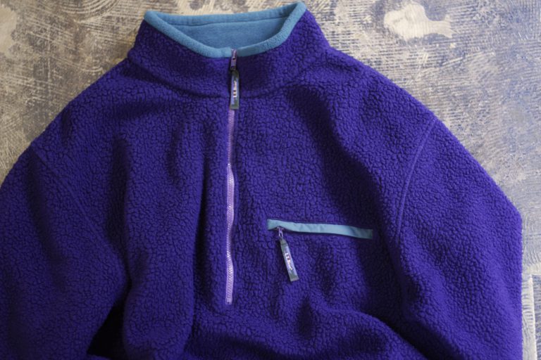 L.L.Bean 80’s Fleece Pull Over Jacket