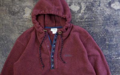 L.L. Bean 80’s Fleece Pullover Hoodie