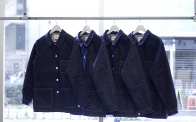 NIMUDE New Delivery Item “Denim Coverall Jacket”