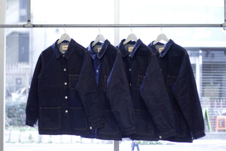 NIMUDE New Delivery Item “Denim Coverall Jacket”