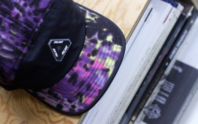 Palace Skateboards Fleece×Nylon Logo Cap