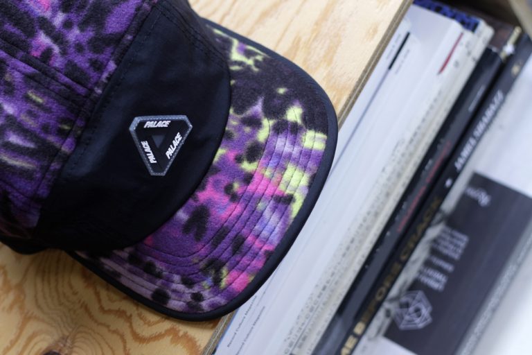 Palace Skateboards Fleece×Nylon Logo Cap
