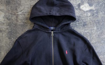 POLO Ralph Lauren Embroidery Logo Zip Up Sweat Hoodie