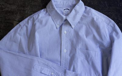 Brooks Brothers American Supima Cotton Stripe Shirt Made in U.S.A