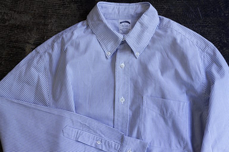 Brooks Brothers American Supima Cotton Stripe Shirt Made in U.S.A