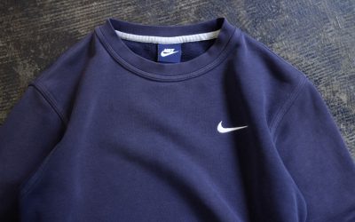 NIKE Embroidered Swoosh Logo Sweat