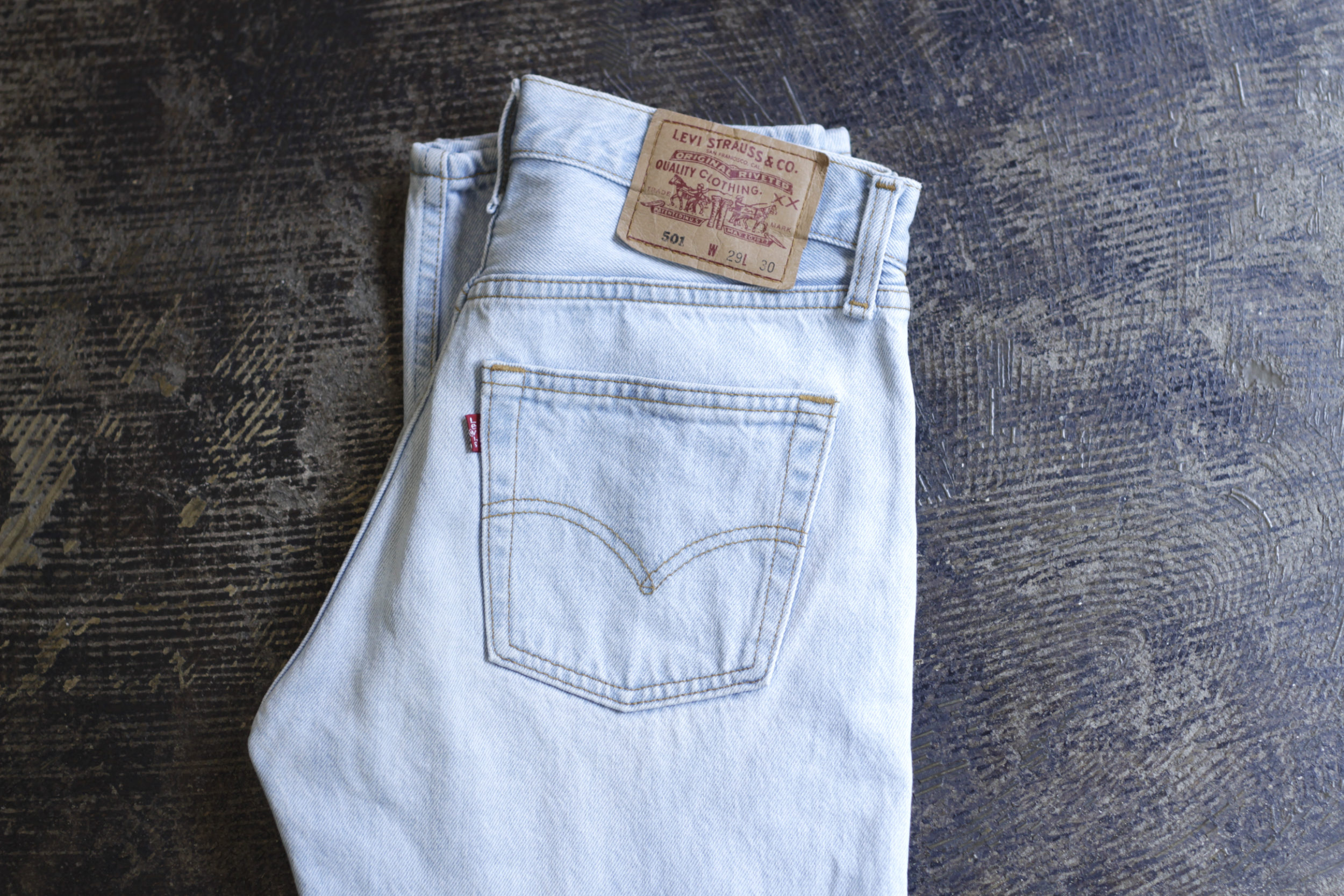 【2025正規激安】 501 Vintage Levi's Ice NICE | CANADA” in “Made Denim Blue パンツ