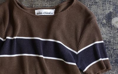 miss Chloe Rib Line Top