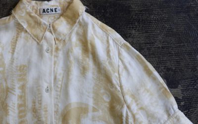 ACNE S/S Rayon Print Shirt