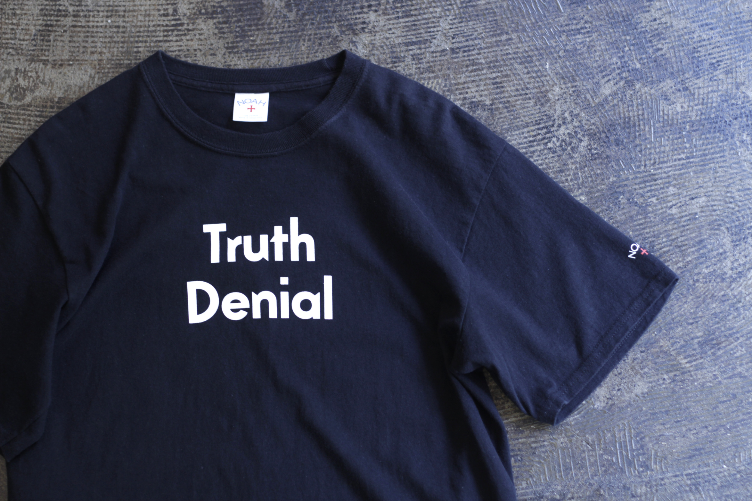 Noah ×NEW ORDERコラボTシャツ Truth Denial Tシャツ 230619.jpg