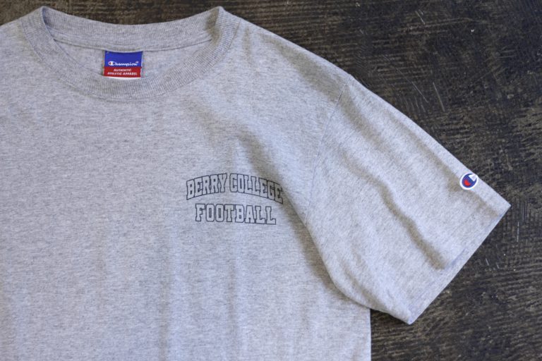 Champion Old College Print T-Shirt “BERRY COLLEGE FOOTBALL”