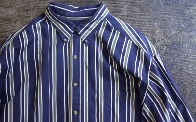 ROUNDTREE & YORKE 90’s Stripe Shirt with Pocket