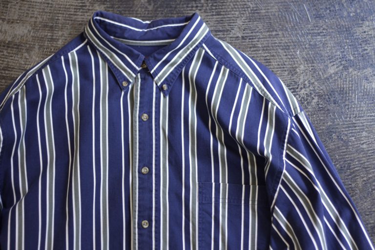 ROUNDTREE & YORKE 90’s Stripe Shirt with Pocket