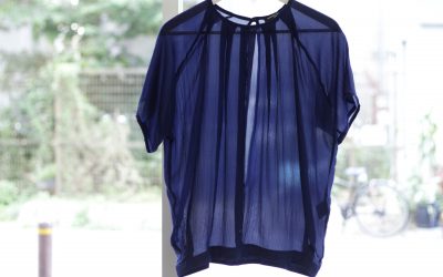 SURFACE TO AIR Open Back Sheer Top
