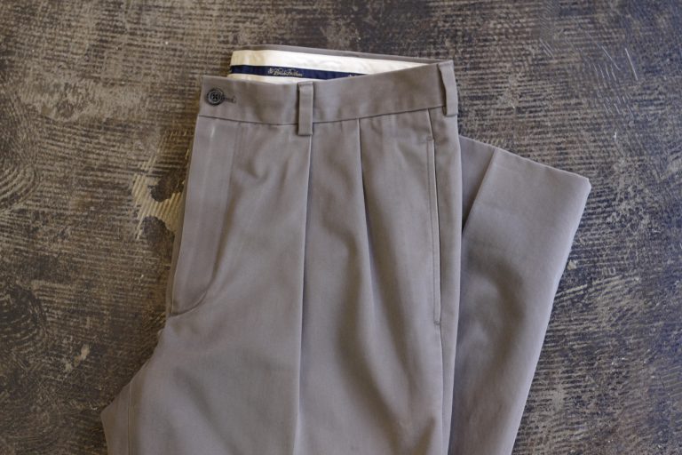 Brooks Brothers 00’s Two Tuck Chino “THOMPSON”