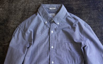 J.CREW 2-Ply Cotton Check Shirt