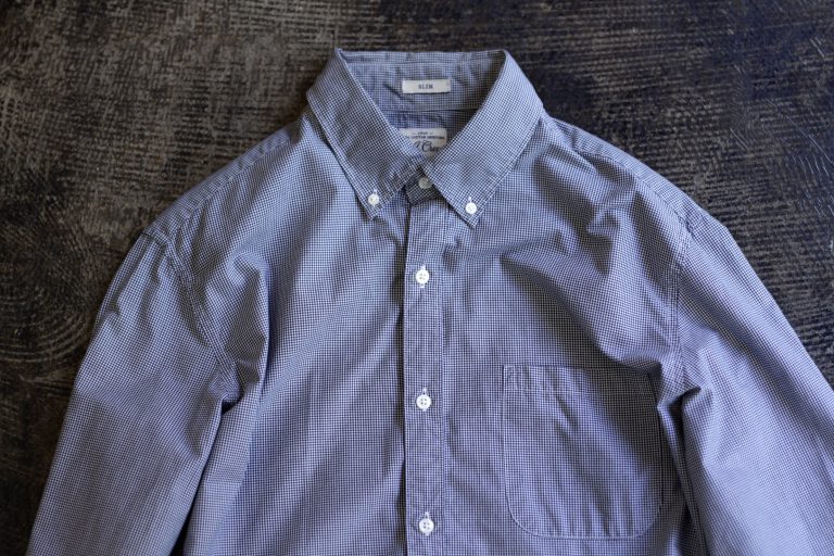 J.CREW 2-Ply Cotton Check Shirt