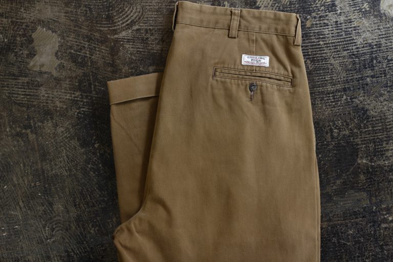 POLO by Ralph Lauren 90’s HAMMOND Two-Tuck Pants