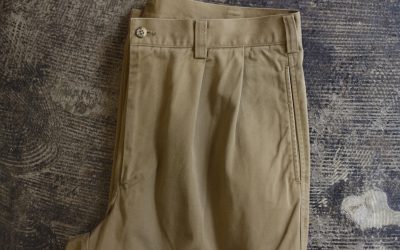 L.L. Bean Two Tuck Cotton Chino