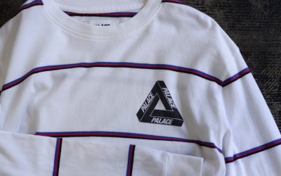 PALACE Skateboards Long Sleeve Border T-Shirts