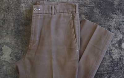 COMME des GARCONS HOMME Over Dye Cotton Trousers