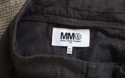 MM⑥ Maison Martin Margiela Wool Tuck Slacks