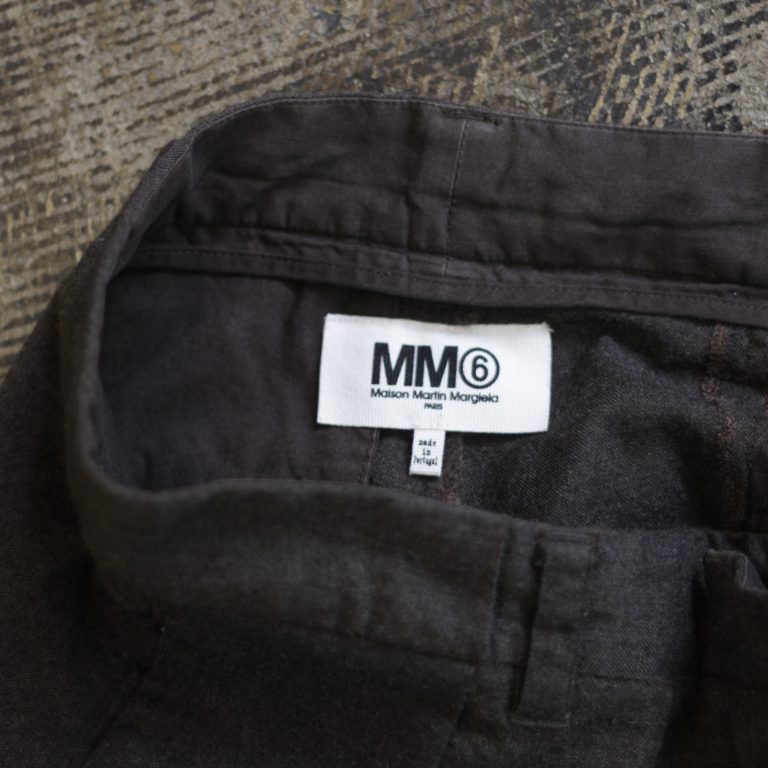 MM⑥ Maison Martin Margiela Wool Tuck Slacks