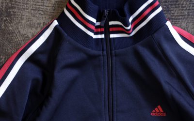 adidas Old Zip Up Jersey Track Jacket