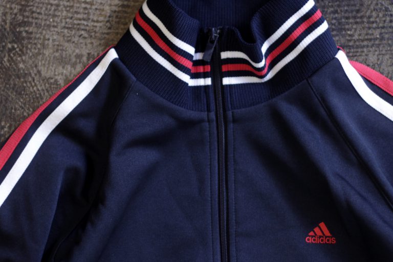 adidas Old Zip Up Jersey Track Jacket