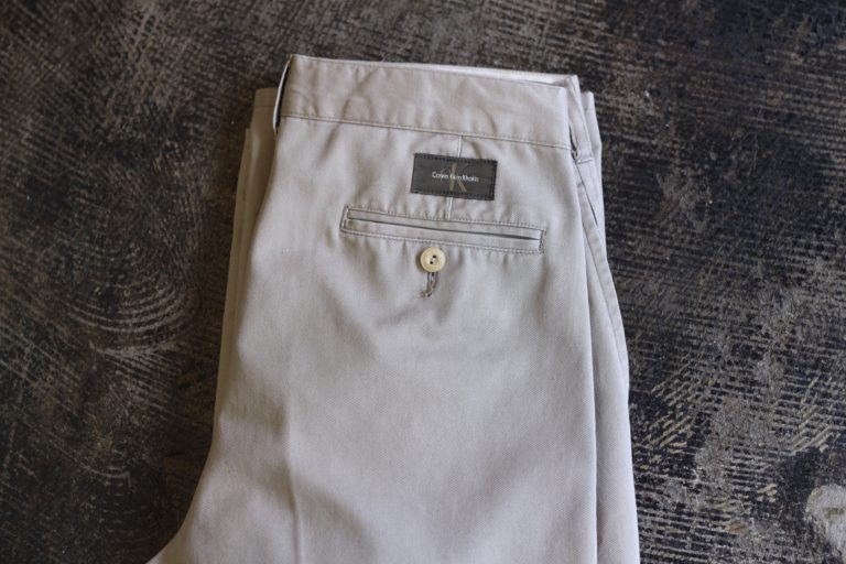 Calvin Klein Khakis 90’s Two Tuck Chino Pants