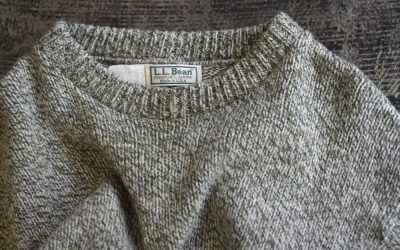 L.L. Bean 80’s Wool Sweater Made in U.S.A.