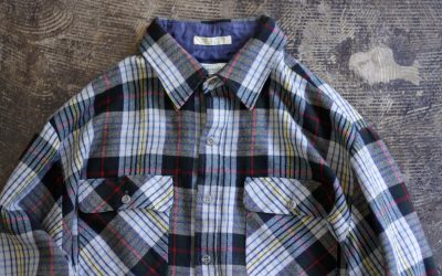 ST.JOHN’S BAY 80-90’s Acrylic Check Shirt