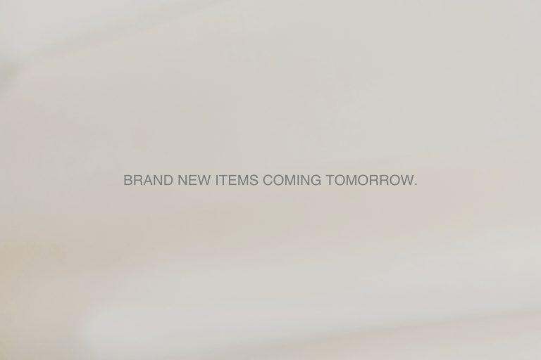 Brand New Items Coming Tomorrow.