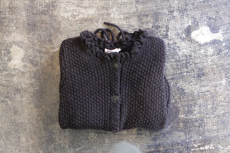 MAX & CO. Lame Knit Cardigan