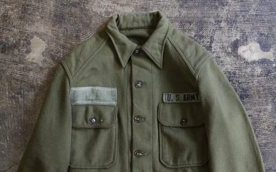 U.S. ARMY Vintage Military Wool Field Shirt