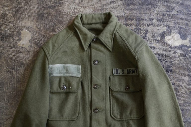U.S. ARMY Vintage Military Wool Field Shirt