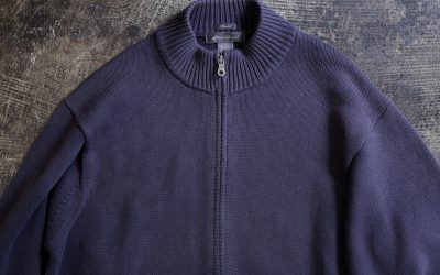 Eddie Bauer Cotton Knit Zip Up Cardigan